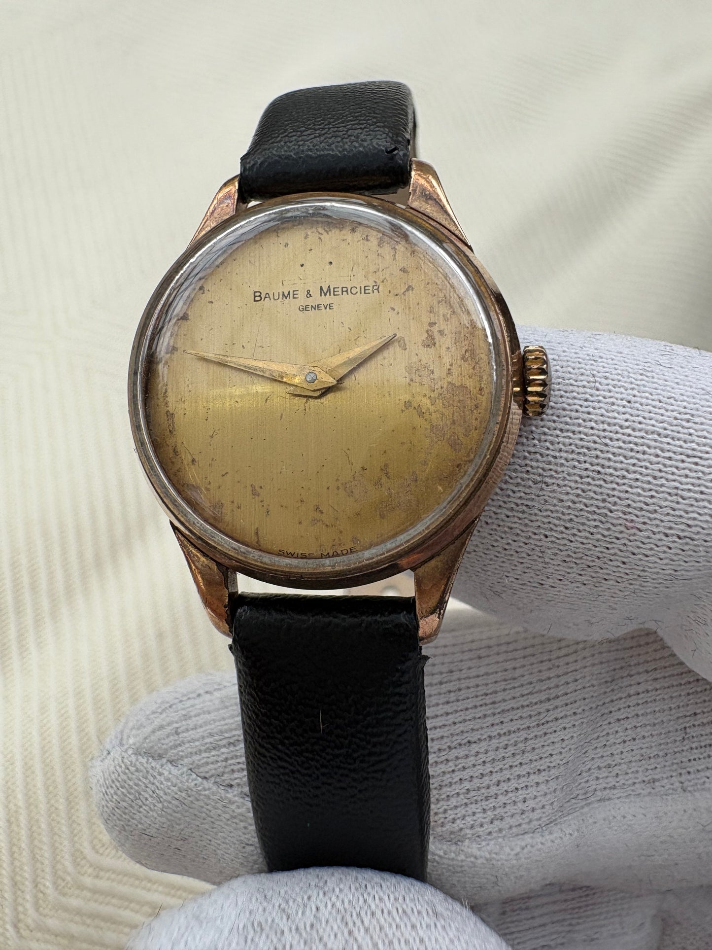 BAUME & MERCIER VINTAGE LADY MANUEL WINDING 1960s SWISS PRE-OWNED WATCH