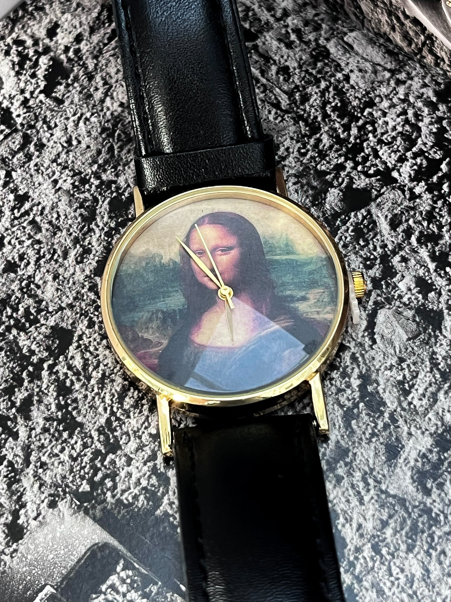MONA LISA GOLD PLATED QUARTZ PRELOVED WATCH