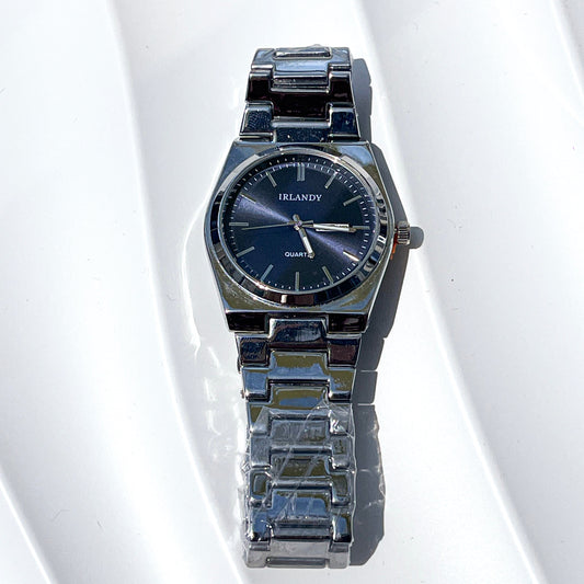 IRLANDY STEEL QUARTZ BRAND NEW FASHION WATCH