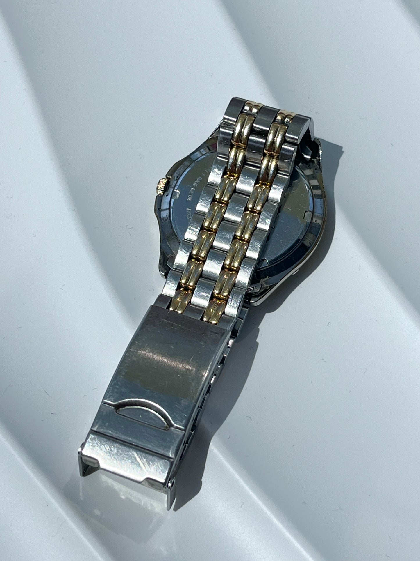 PULSAR TWO TONE STEEL QUARTZ JAPAN PRELOVED WATCH