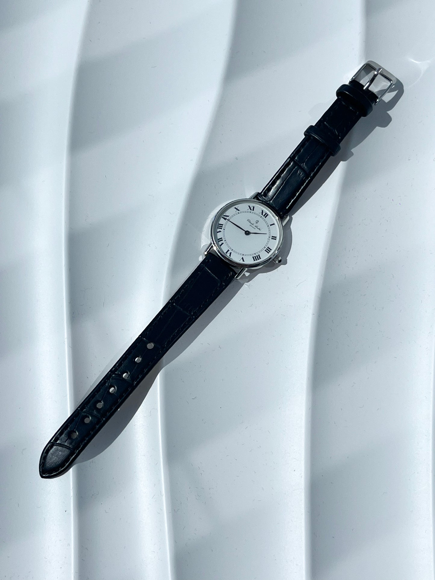 CLAUDE ANDRÉ STEEL SWISS QUARTZ PRELOVED WATCH