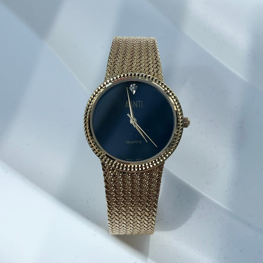 AVANTI GOLD PLATED JAPAN QUARTZ PRELOVED WATCH