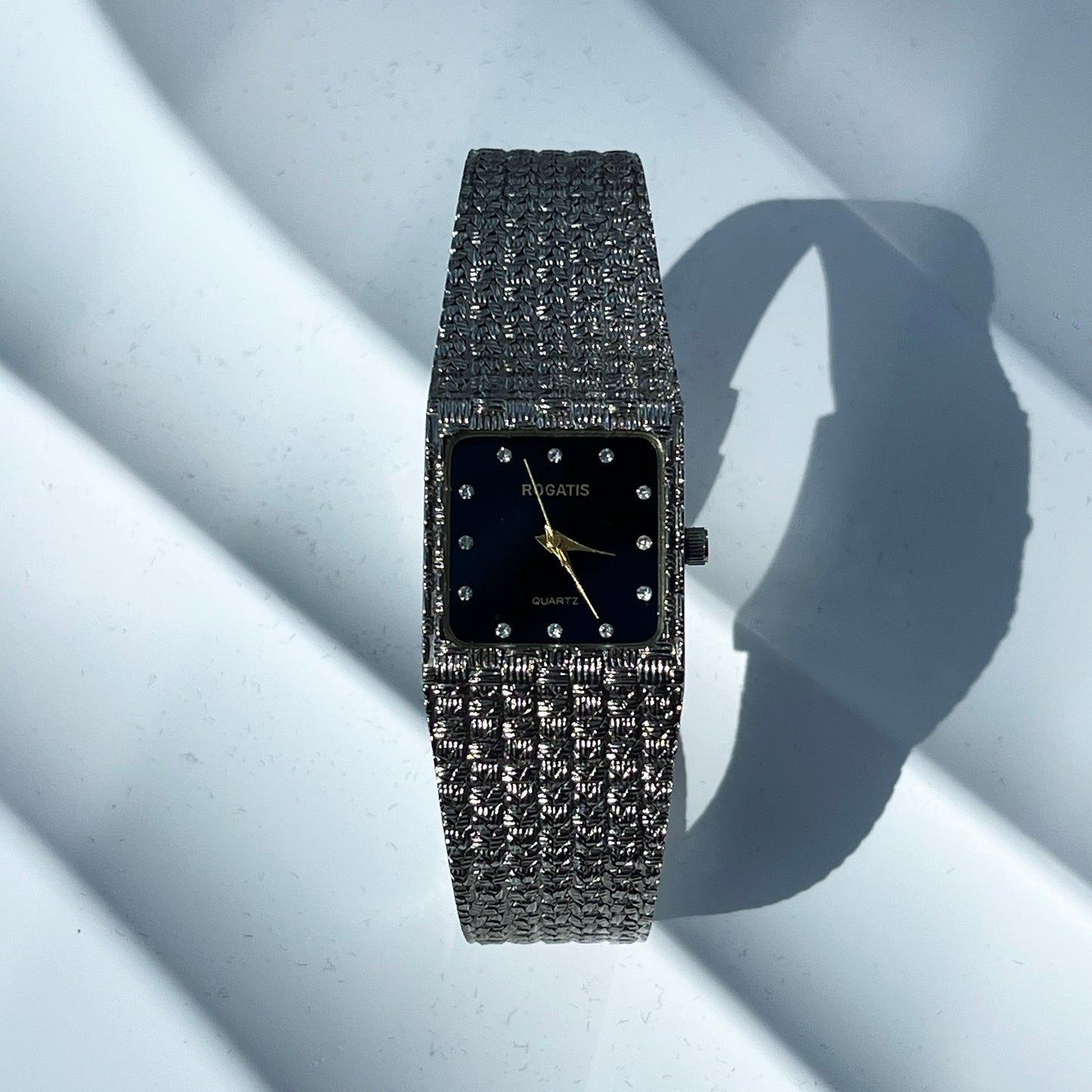 ROGATIS STEEL QUARTZ PRELOVED WATCH