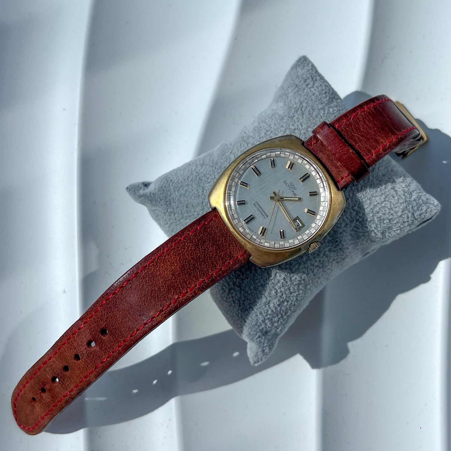 GLYCINE GOLD PLATED AUTOMATIC SWISS PRELOVED WATCH