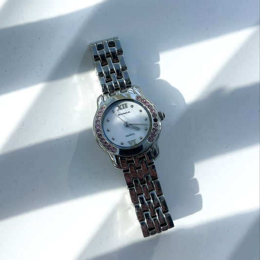 ROMIA STEEL QUARTZ JAPAN PRELOVED WATCH
