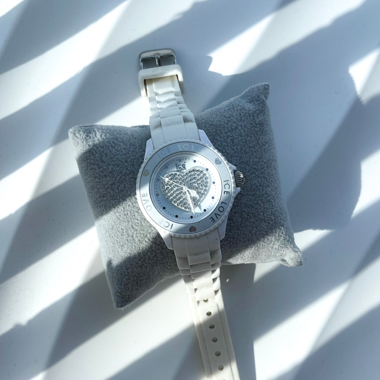 ICE LOVE STEEL QUARTZ BELGIUM PRELOVED WATCH