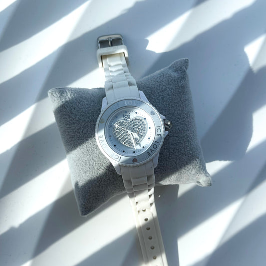 ICE LOVE STEEL QUARTZ BELGIUM PRELOVED WATCH