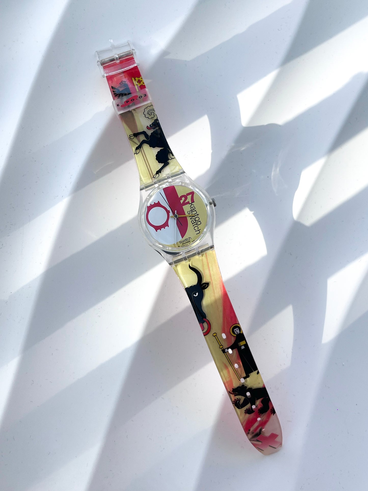 SWATCH 27 TASTEN QUARTZ SWISS PRELOVED WATCH