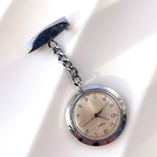 TIMEX NURSE MANUAL WINDING STEEL JAPAN PRELOVED WATCH
