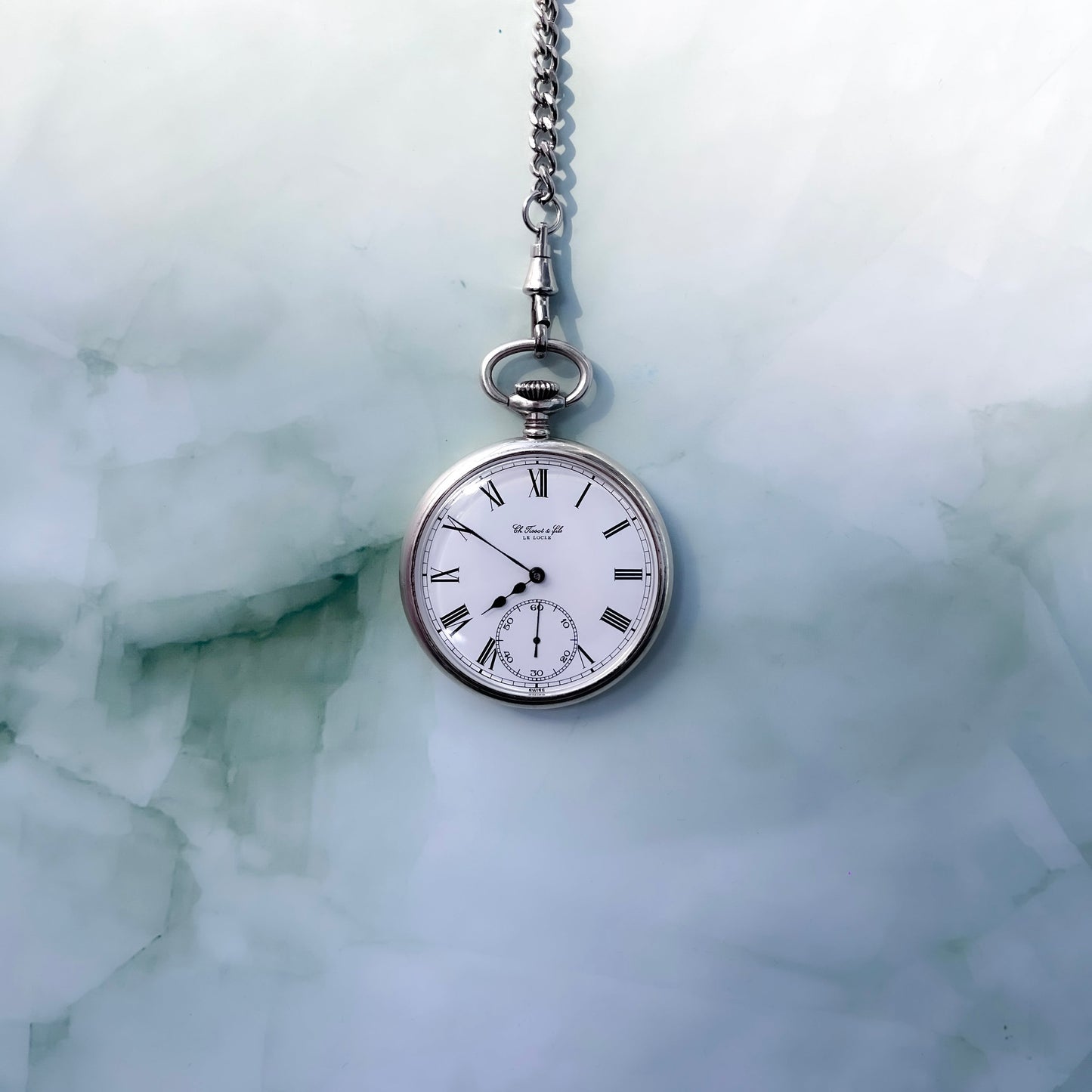 CH. TISSOT & FILS LE LOCLE POCKET WATCH MANUAL SWISS PRELOVED WATCH