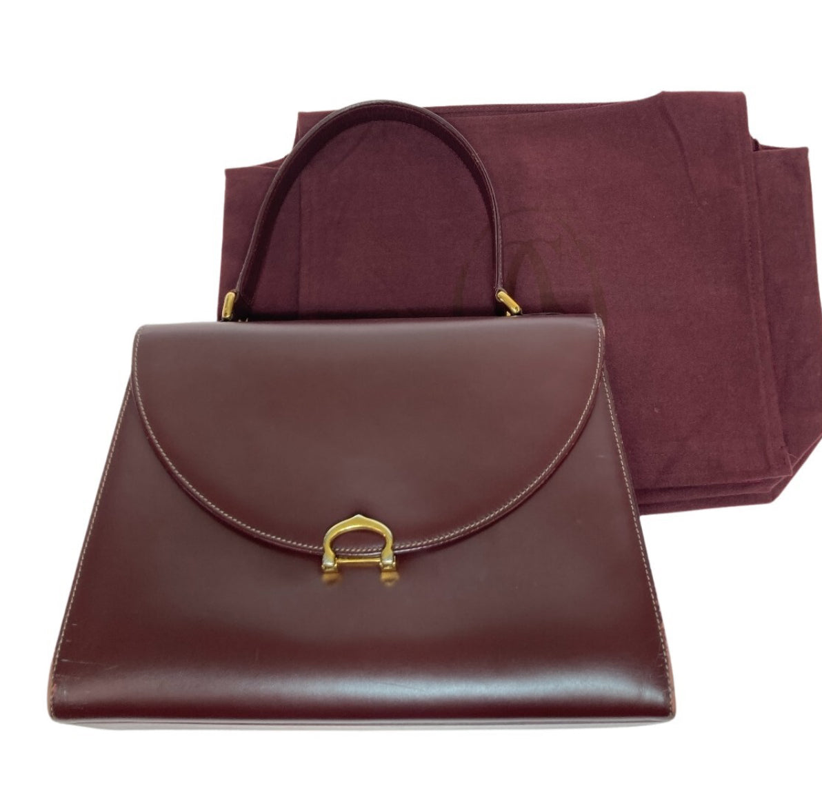 Cartier Must de Ladies Vintage Leather Bag