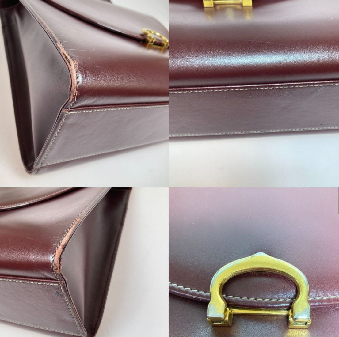 Cartier Must de Ladies Vintage Leather Bag