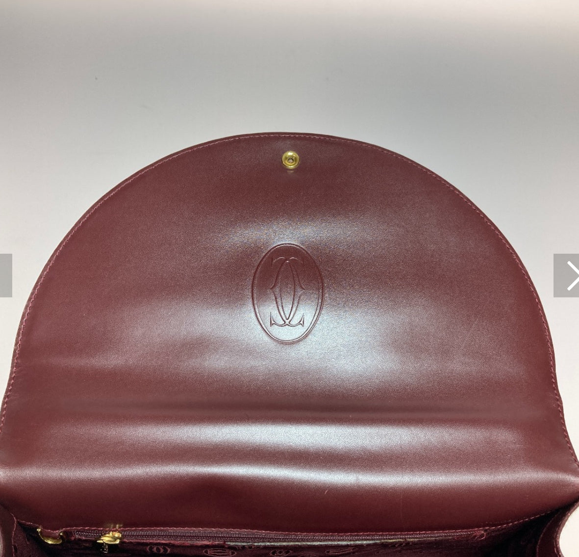 Cartier Must de Ladies Vintage Leather Bag