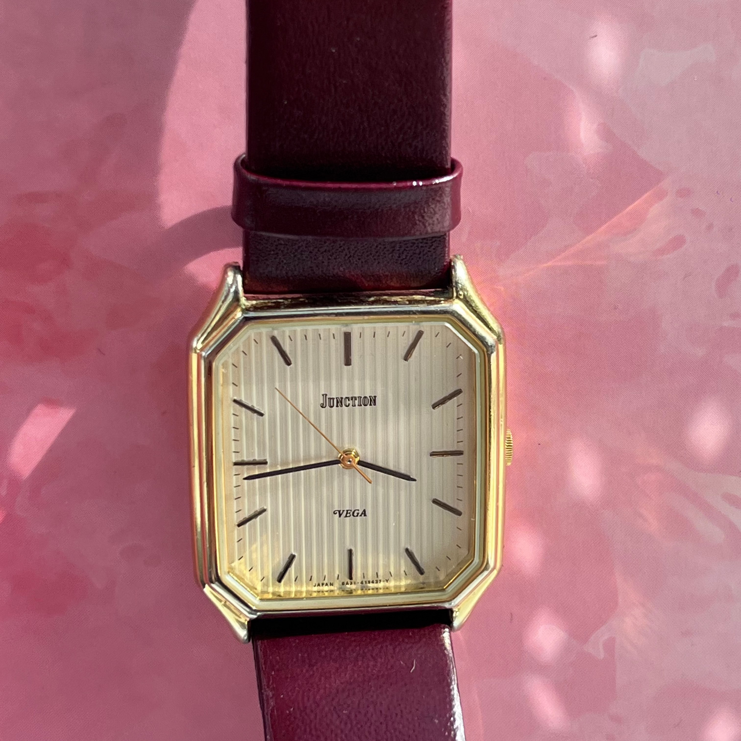 JUNCTION VEGA GOLD PLATED QUARTZ JAPAN PRELOVED WATCH