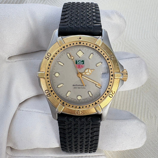 TAG HEUER AUTOMATIC 36mm VINTAGE 1980s SWISS PREOWNED WATCH