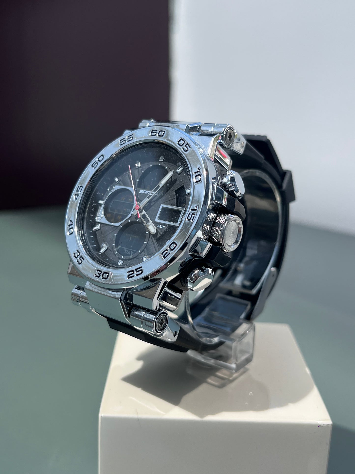 SANDA 4 SUB-DISPLAYS QUARTZ FASHION BRAND NEW WATCH