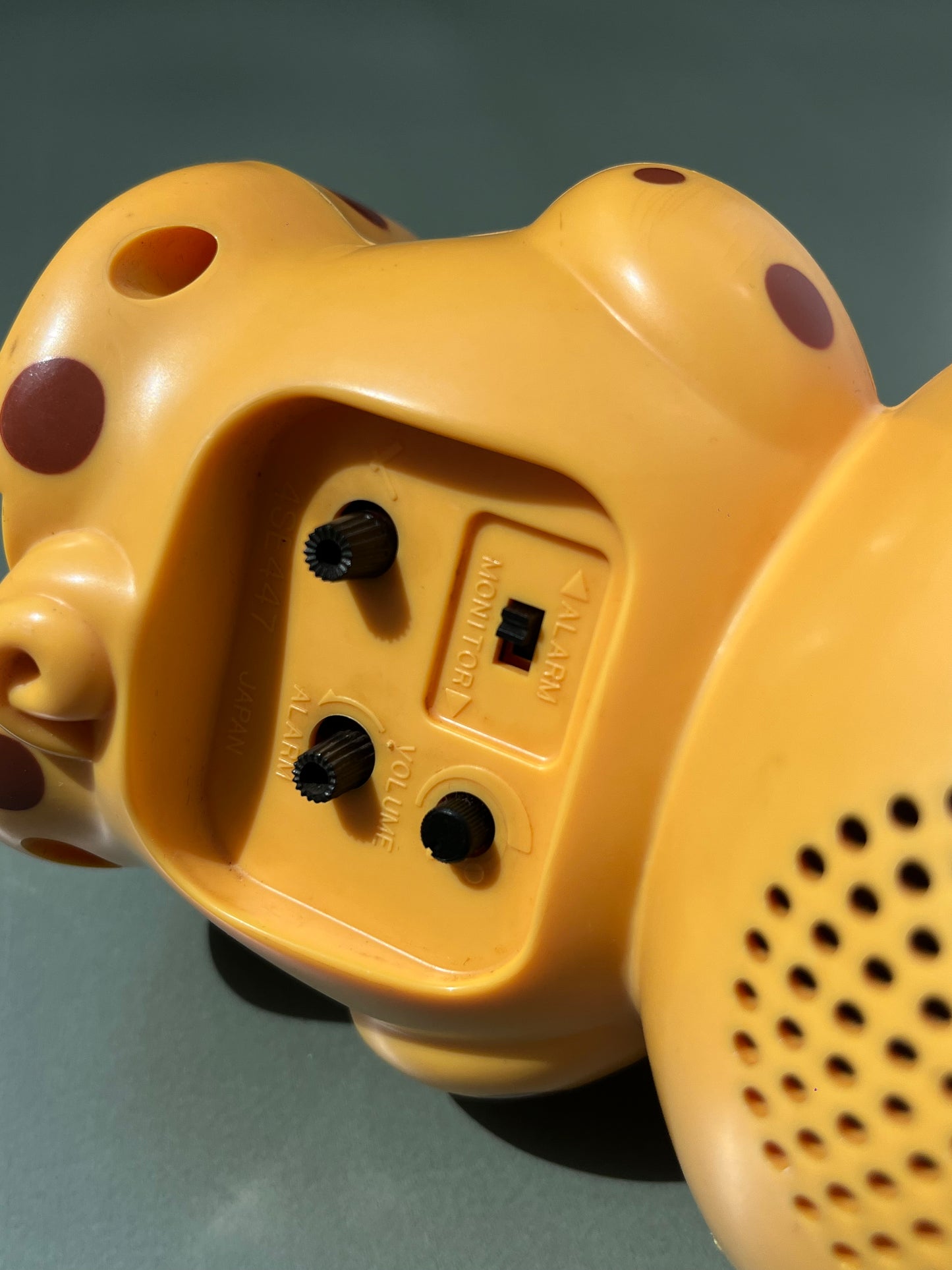 RHYTHM BOOSKA GIRAFFE ALARM CLOCK QUARTZ JAPAN PRELOVED TALKING CHARACTER CLOCK