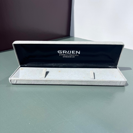 ORIGINAL GRUEN PRECISION WATCH PRESENTATION CASE