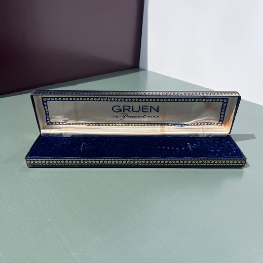 ORIGINAL GRUEN "THE PRECISION WATCH" PRESENTATION CASE