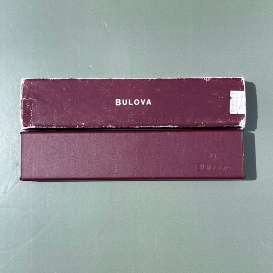 ORIGINAL BULOVA WATCH PRESENTATION CASE