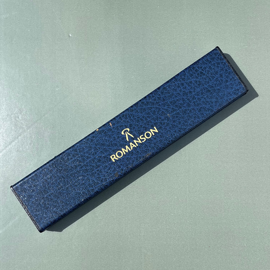 ORIGINAL ROMANSON WATCH PRESENTATION BOX