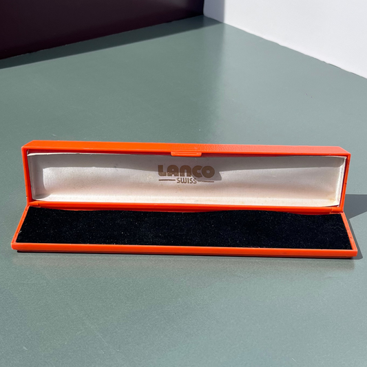 ORIGINAL LANCO SWISS WATCH PRESENTATION BOX