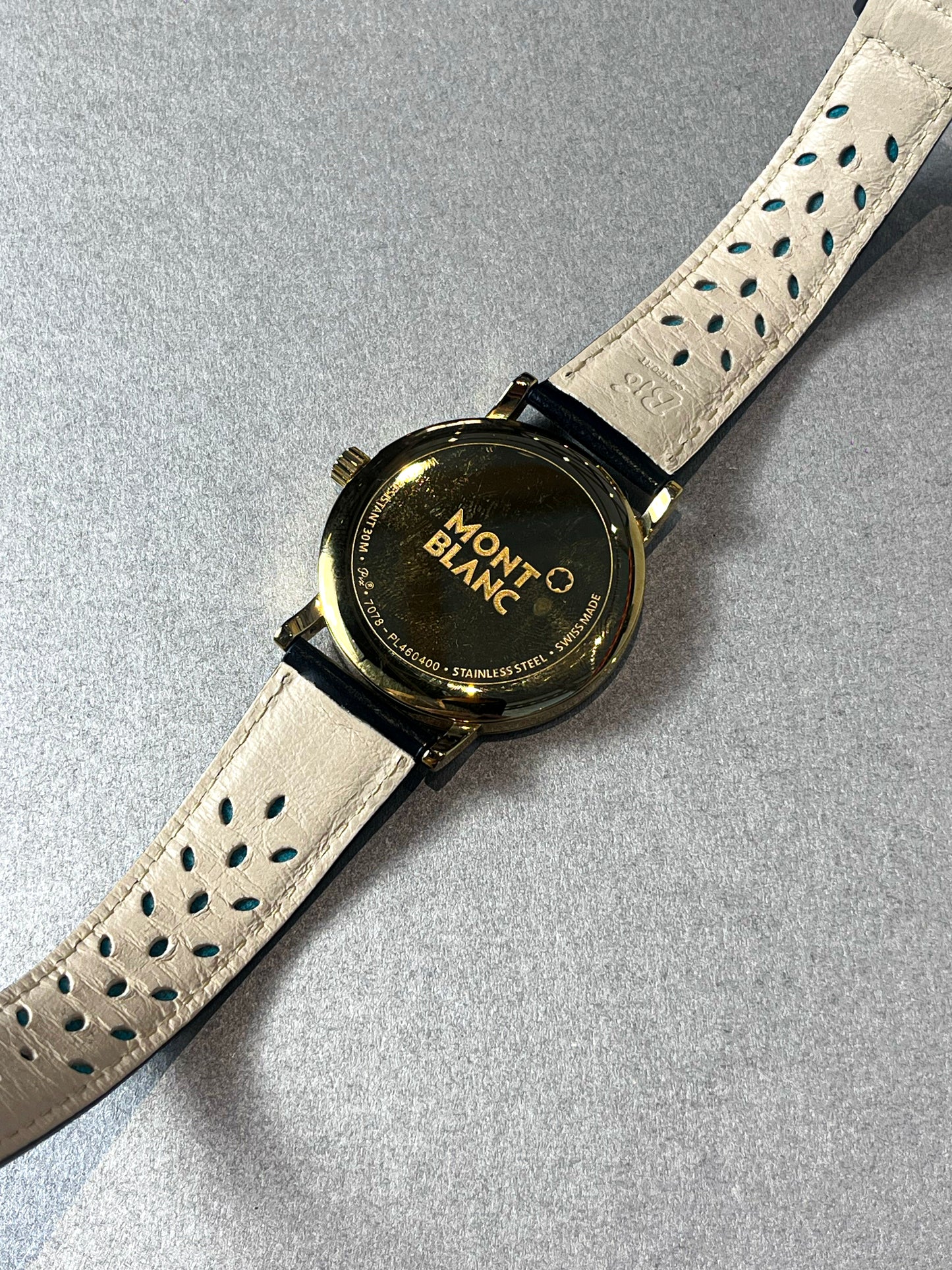MONTBLANC SUMMIT GOLD PLATED SWISS QUARTZ PRELOVED WATCH