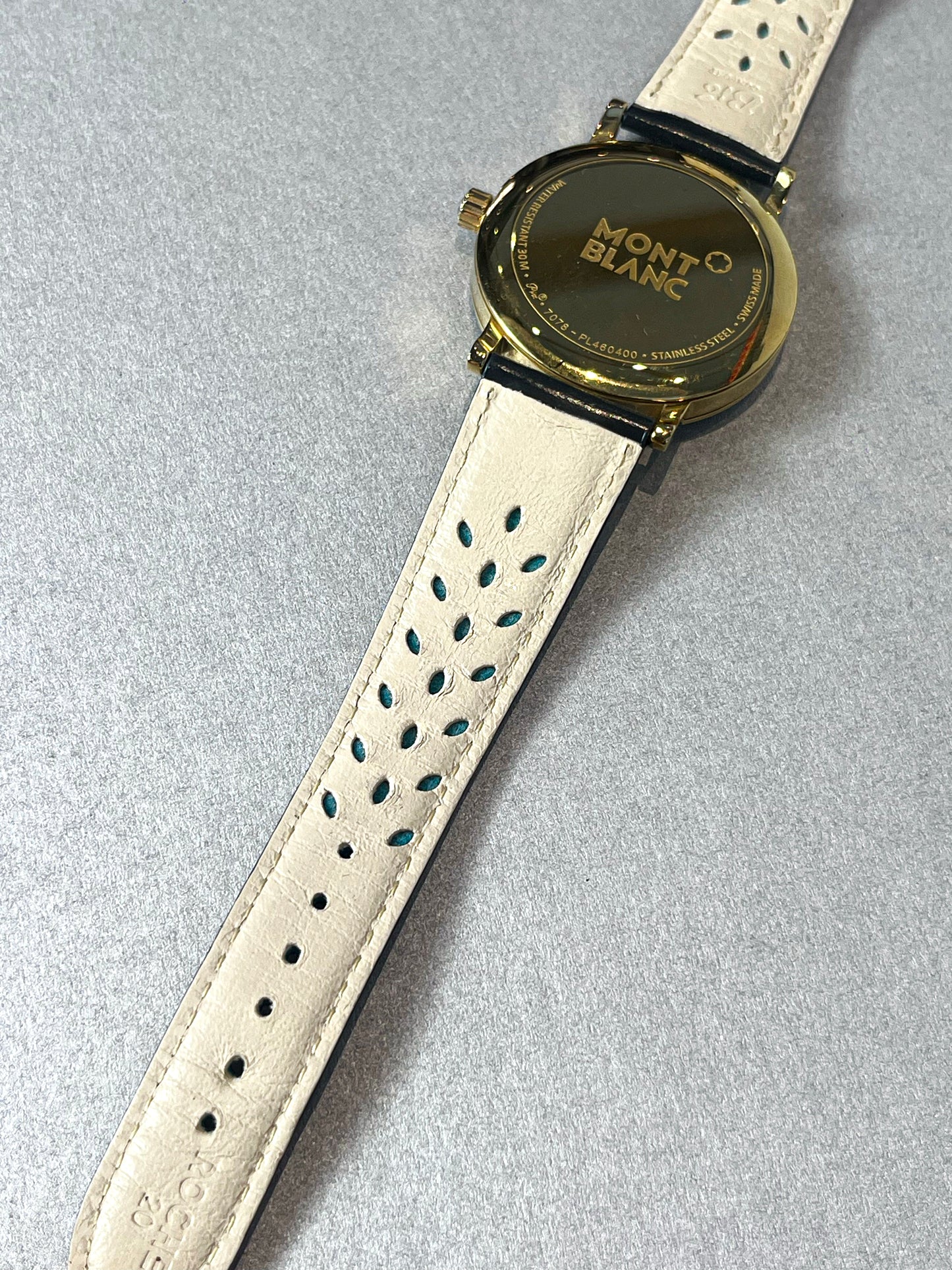MONTBLANC SUMMIT GOLD PLATED SWISS QUARTZ PRELOVED WATCH