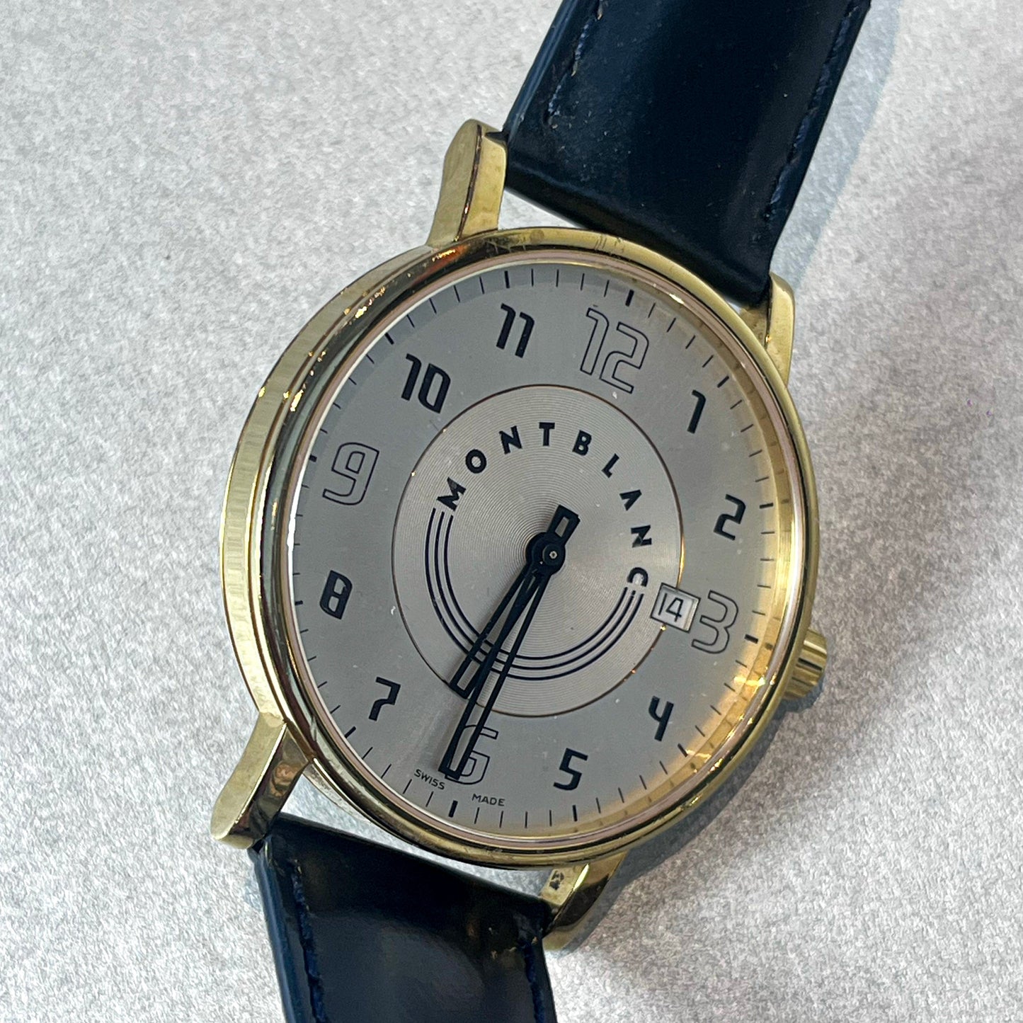 MONTBLANC SUMMIT GOLD PLATED SWISS QUARTZ PRELOVED WATCH