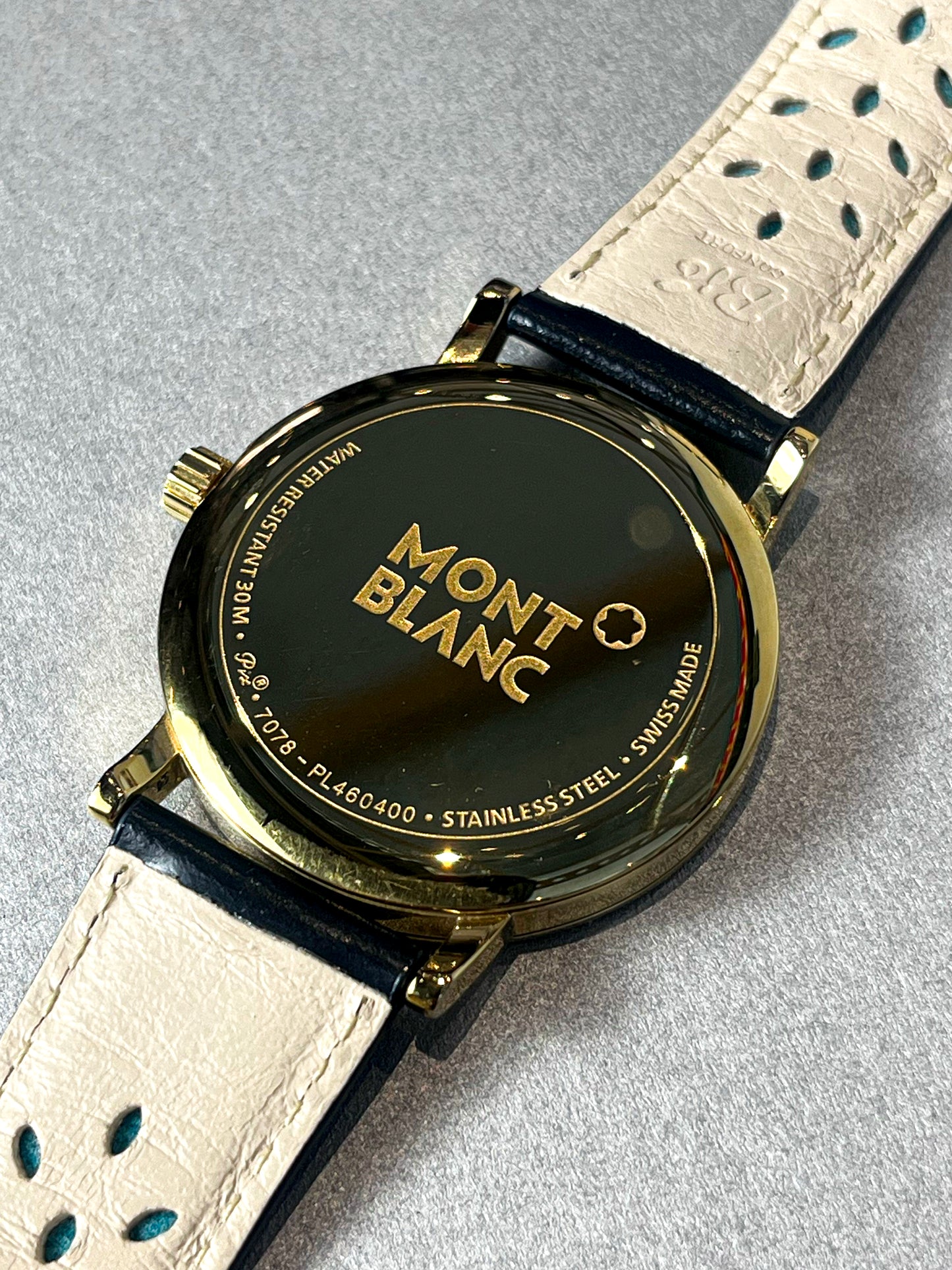 MONTBLANC SUMMIT GOLD PLATED SWISS QUARTZ PRELOVED WATCH