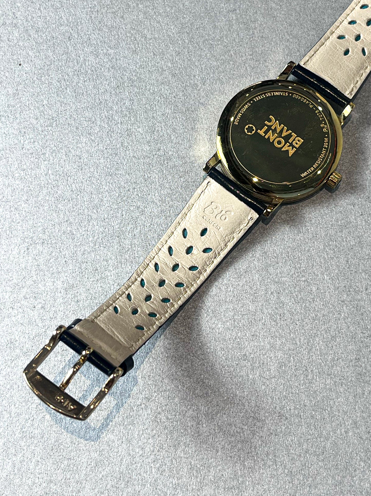 MONTBLANC SUMMIT GOLD PLATED SWISS QUARTZ PRELOVED WATCH