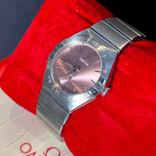 OMEGA CONSTELLATION QUARTZ SWISS PRELOVED WATCH