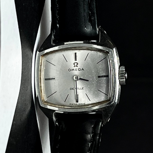 OMEGA DE VILLE GENÈVE VINTAGE TV DIAL MANUAL SWISS PRELOVED WATCH