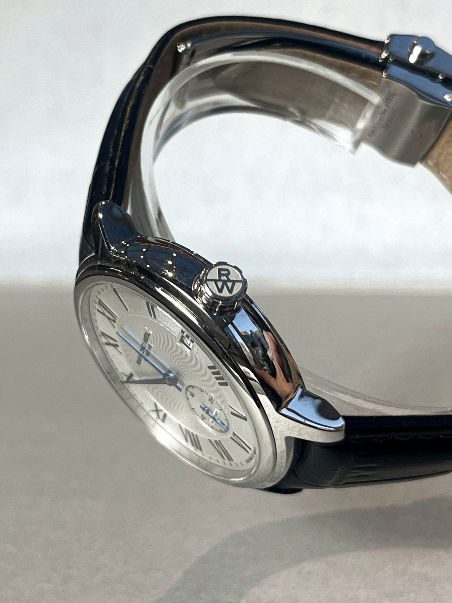 RAYMOND WEIL MAESTRO AUTOMATIC SWISS PRELOVED STEEL WATCH