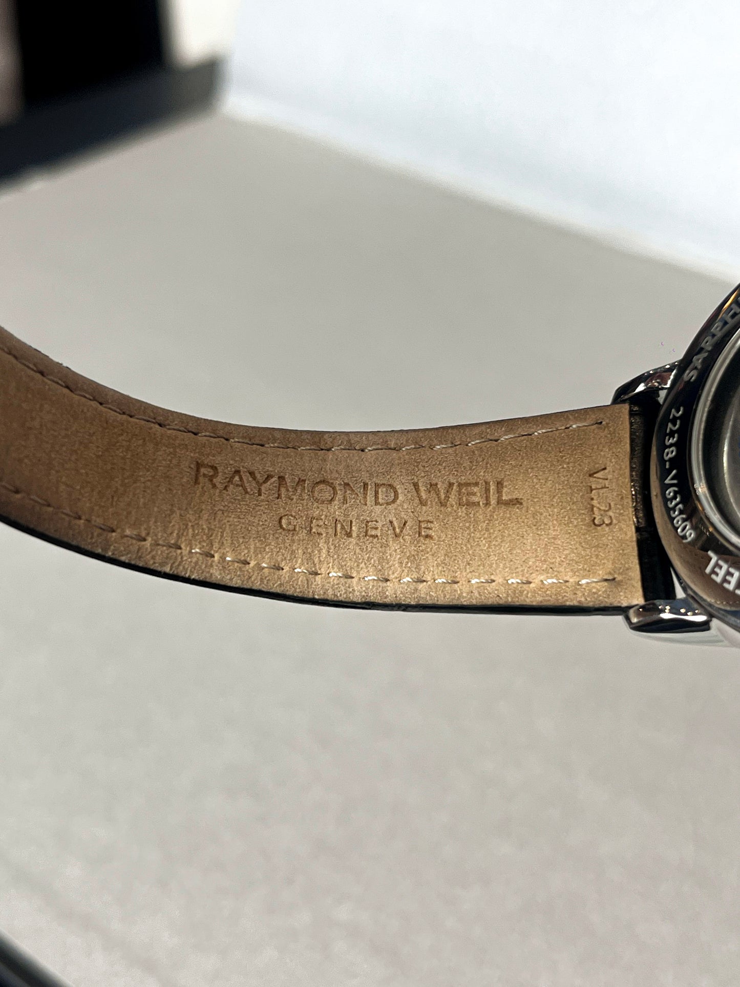 RAYMOND WEIL MAESTRO AUTOMATIC SWISS PRELOVED STEEL WATCH