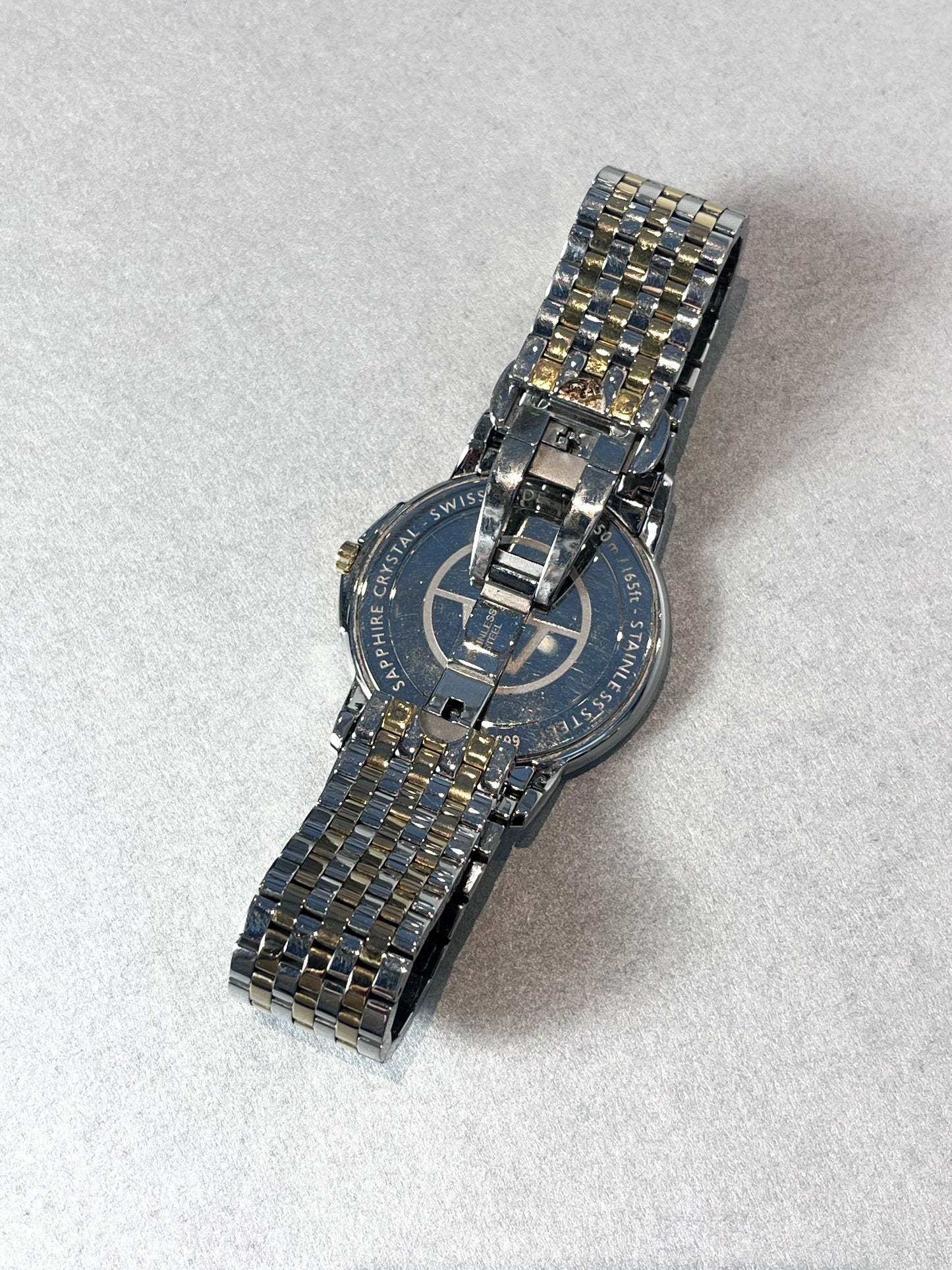 RAYMOND WEIL TRADITION TWO-TONE QUARTZ SWISS PRELOVED WATCH