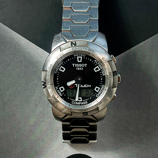 TISSOT T-TOUCH TITANIUM QUARTZ SWISS PRELOVED WATCH
