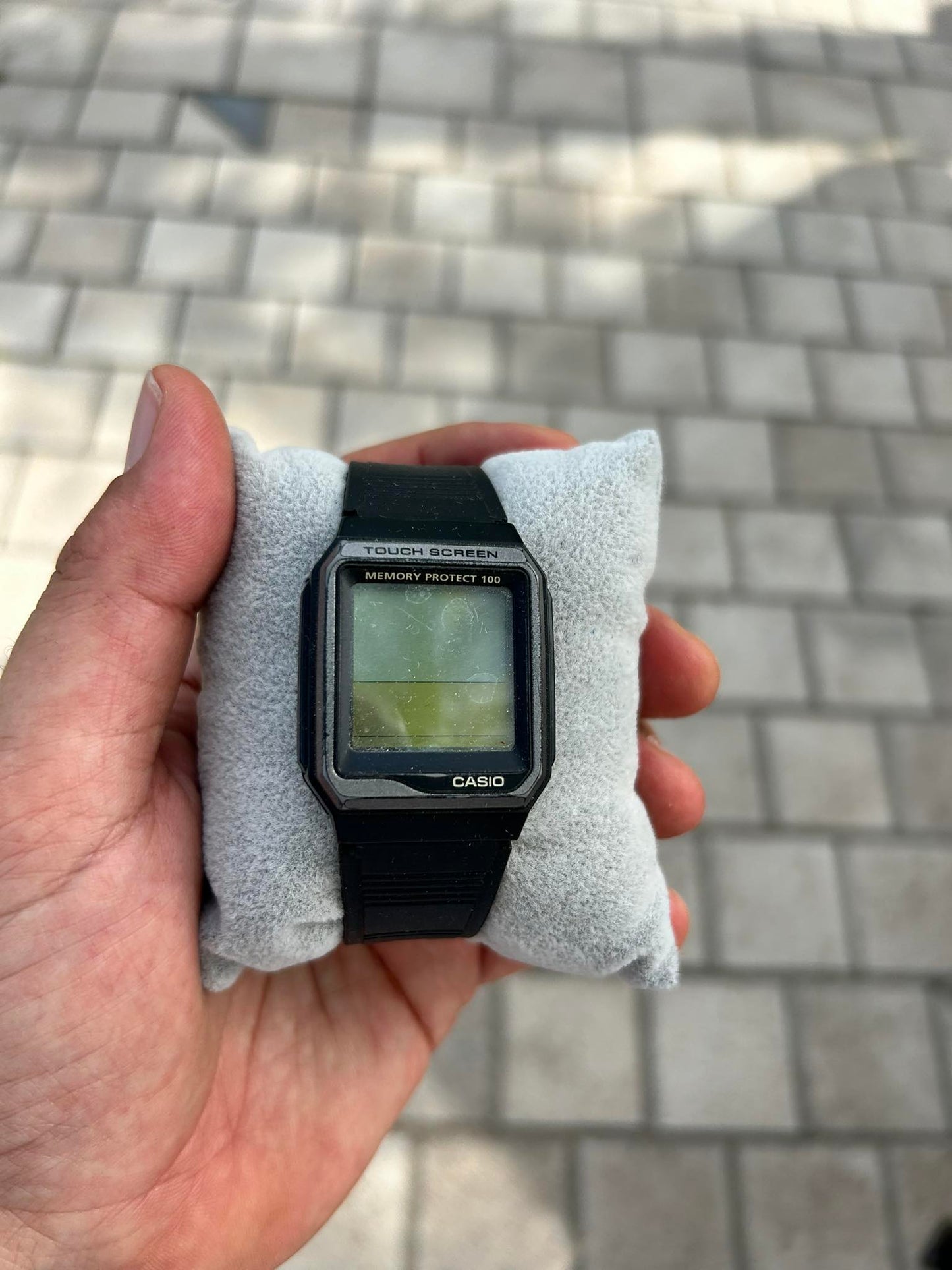 CASIO TOUCH SCREEN VINTAGE SMART WATCH JAPAN 1980s QUARTZ