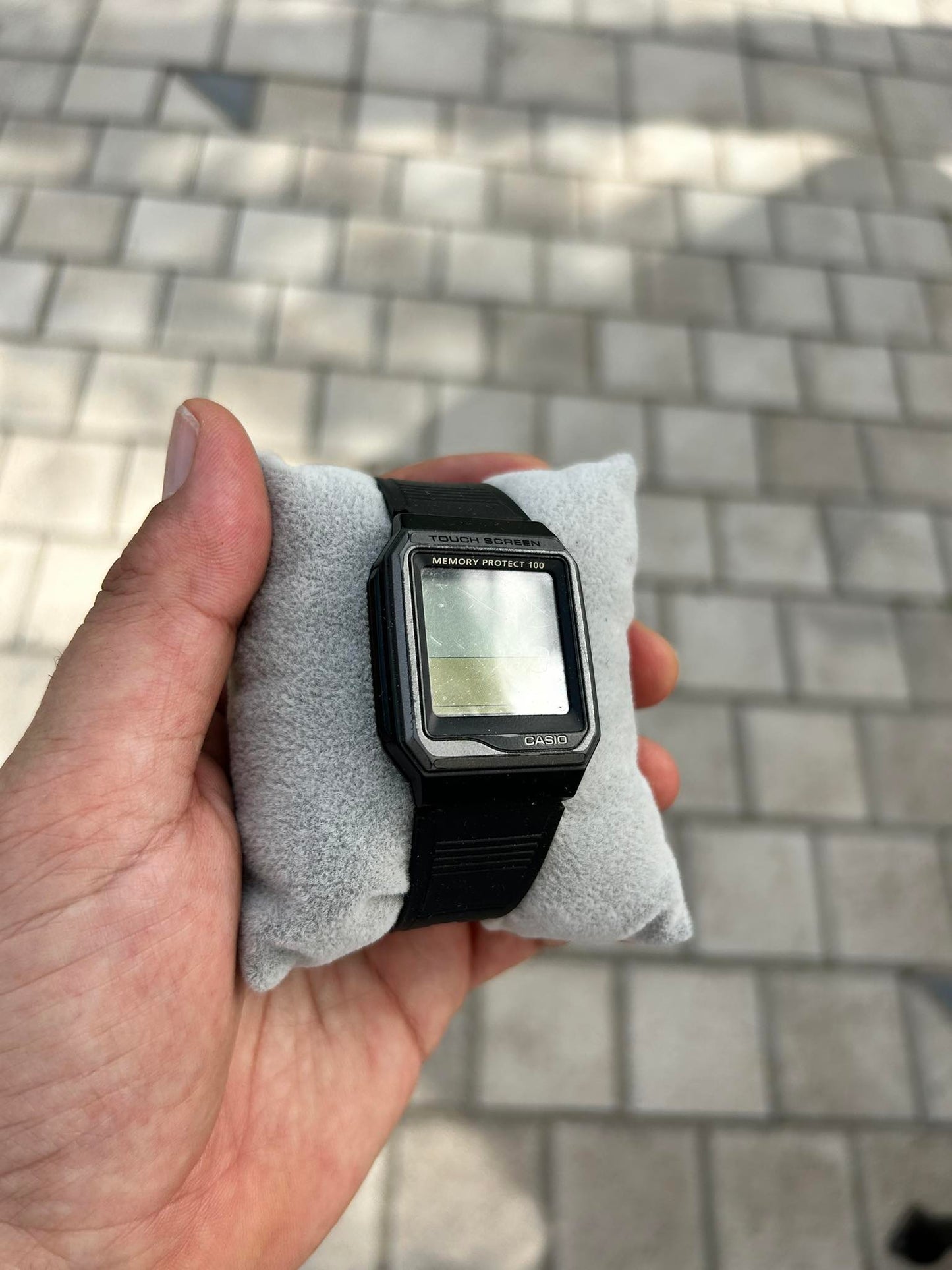 CASIO TOUCH SCREEN VINTAGE SMART WATCH JAPAN 1980s QUARTZ