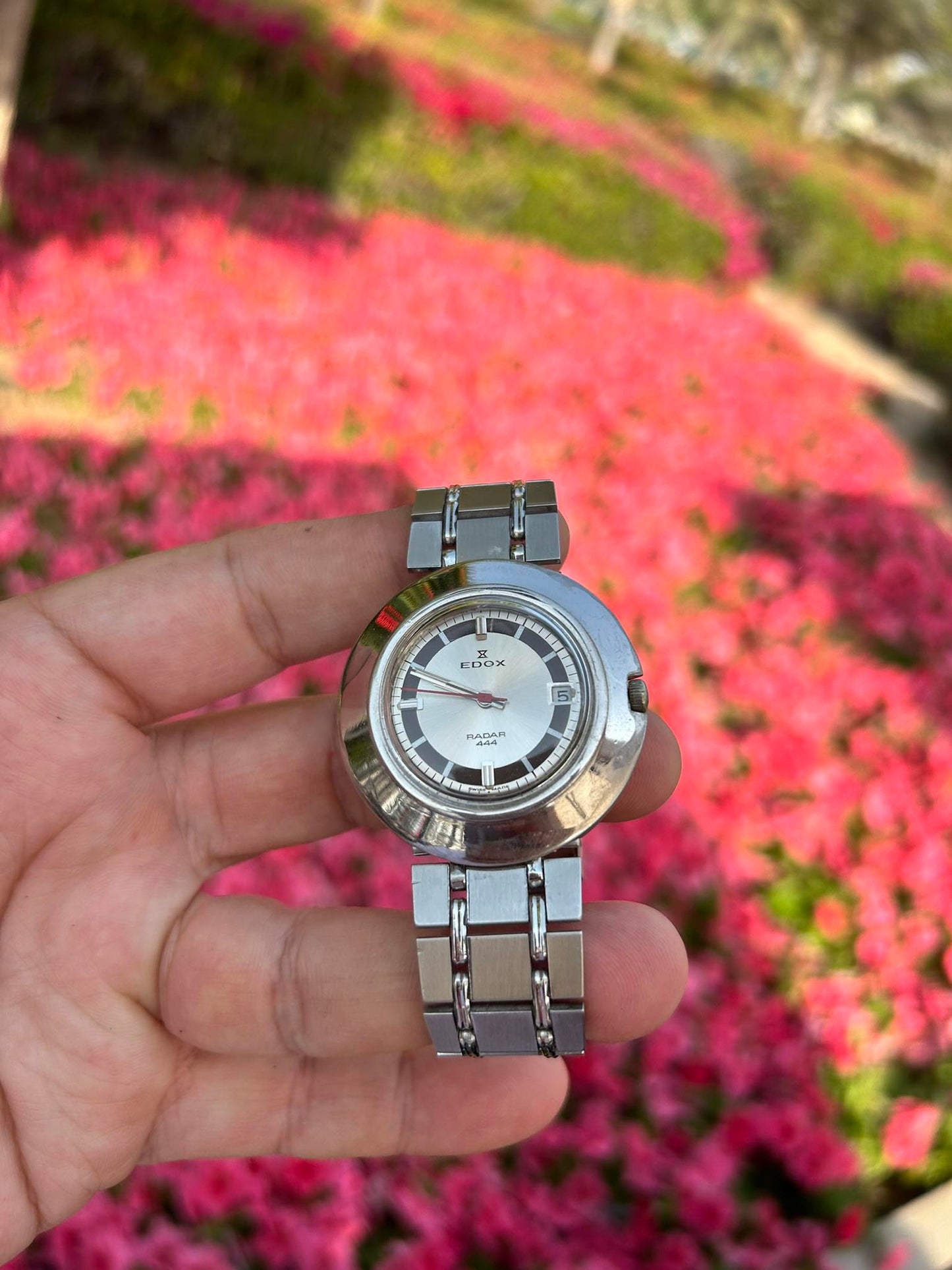 EDOX UFO AUTOMATIC JUMBO SIZE 1970s SWISS