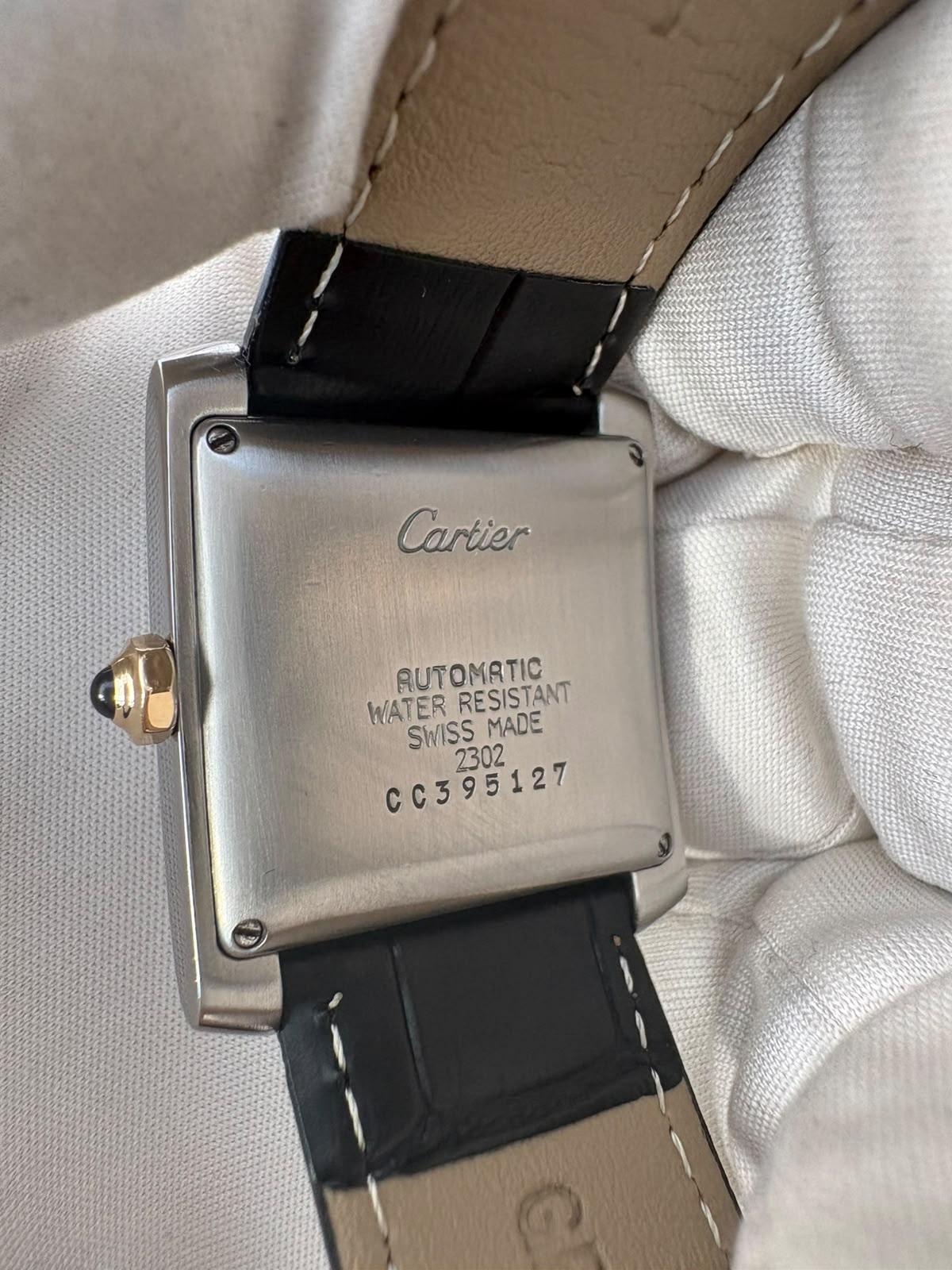 CARTIER TANK FRANÇAISE MEDIUM AUTOMATIC SWISS PRELOVED WATCH