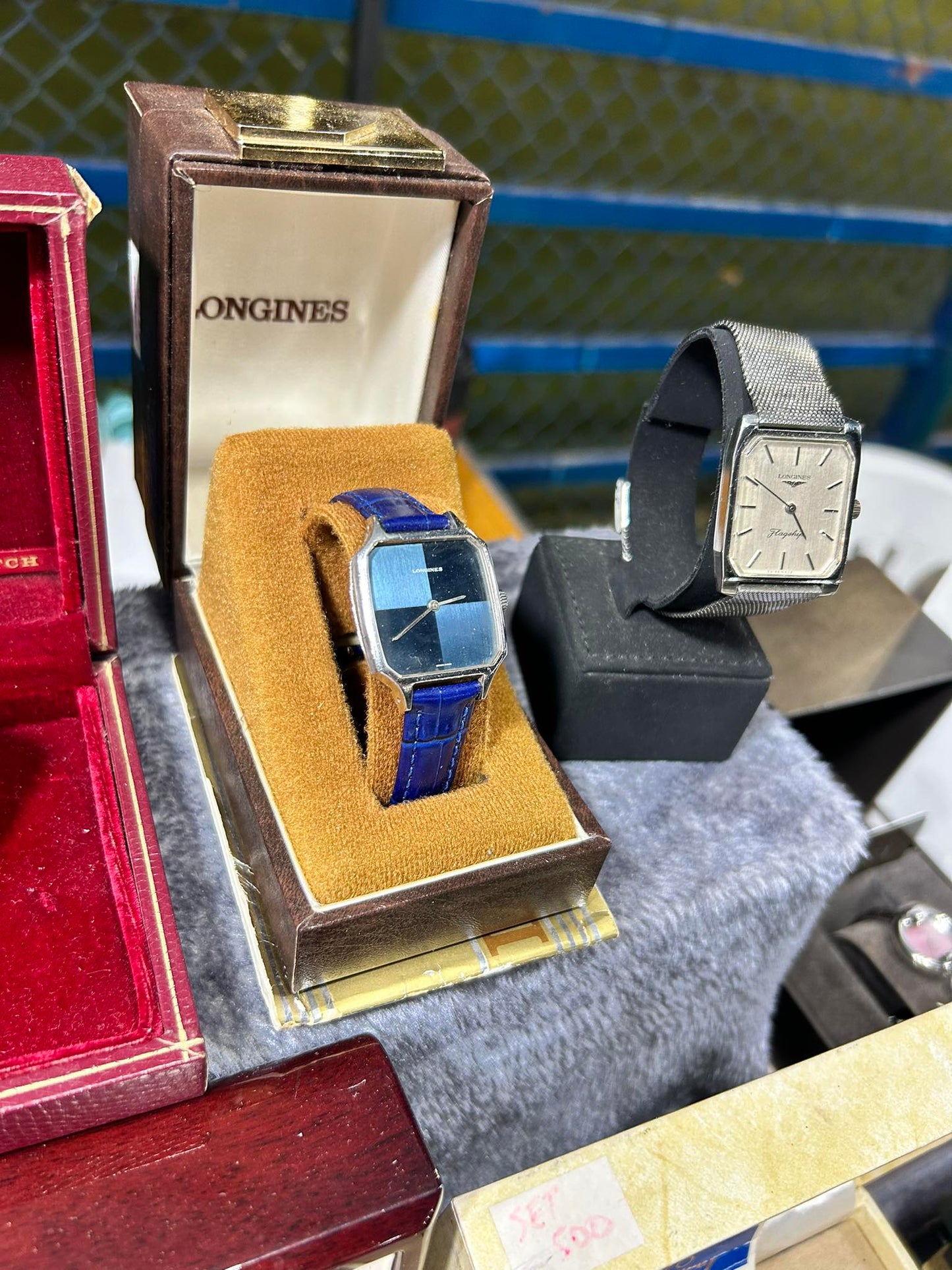 LONGINES UNIQUE MANUAL WINDING  FULL SET FROM 1952 SWISS