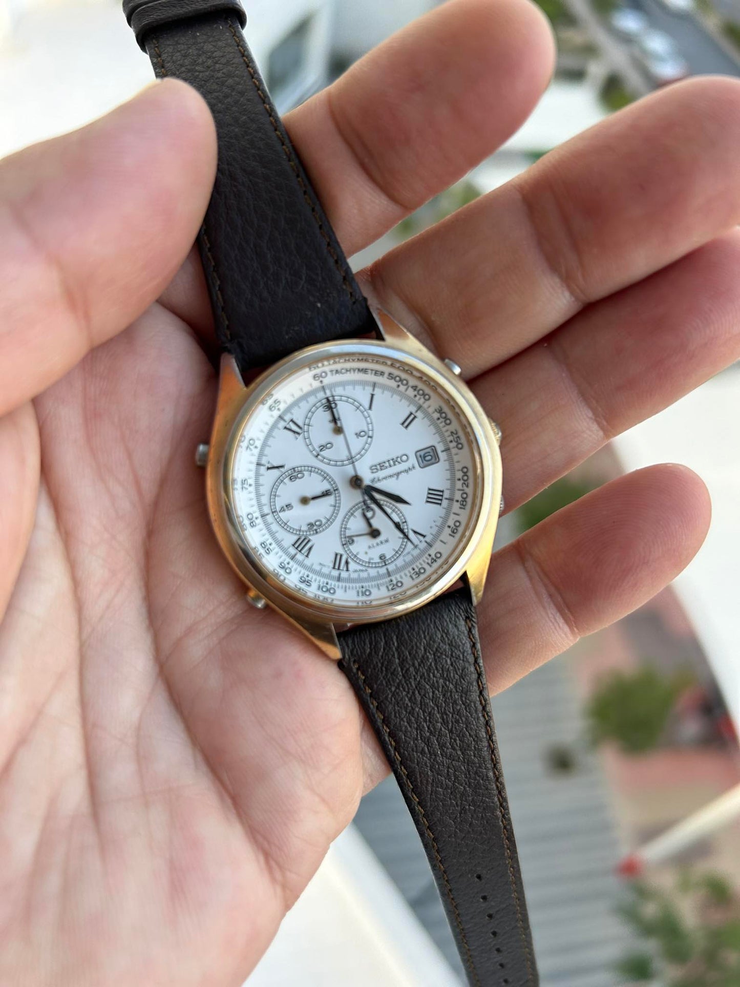 SEIKO QUARTZ CHRONOGRAPH JAPAN GENTS