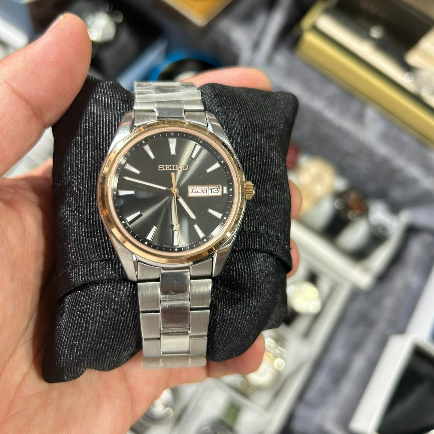 SEIKO DRESS WATCH NEVER USED DUBAI MALL 2023 QUARTZ JAPAN GENTS