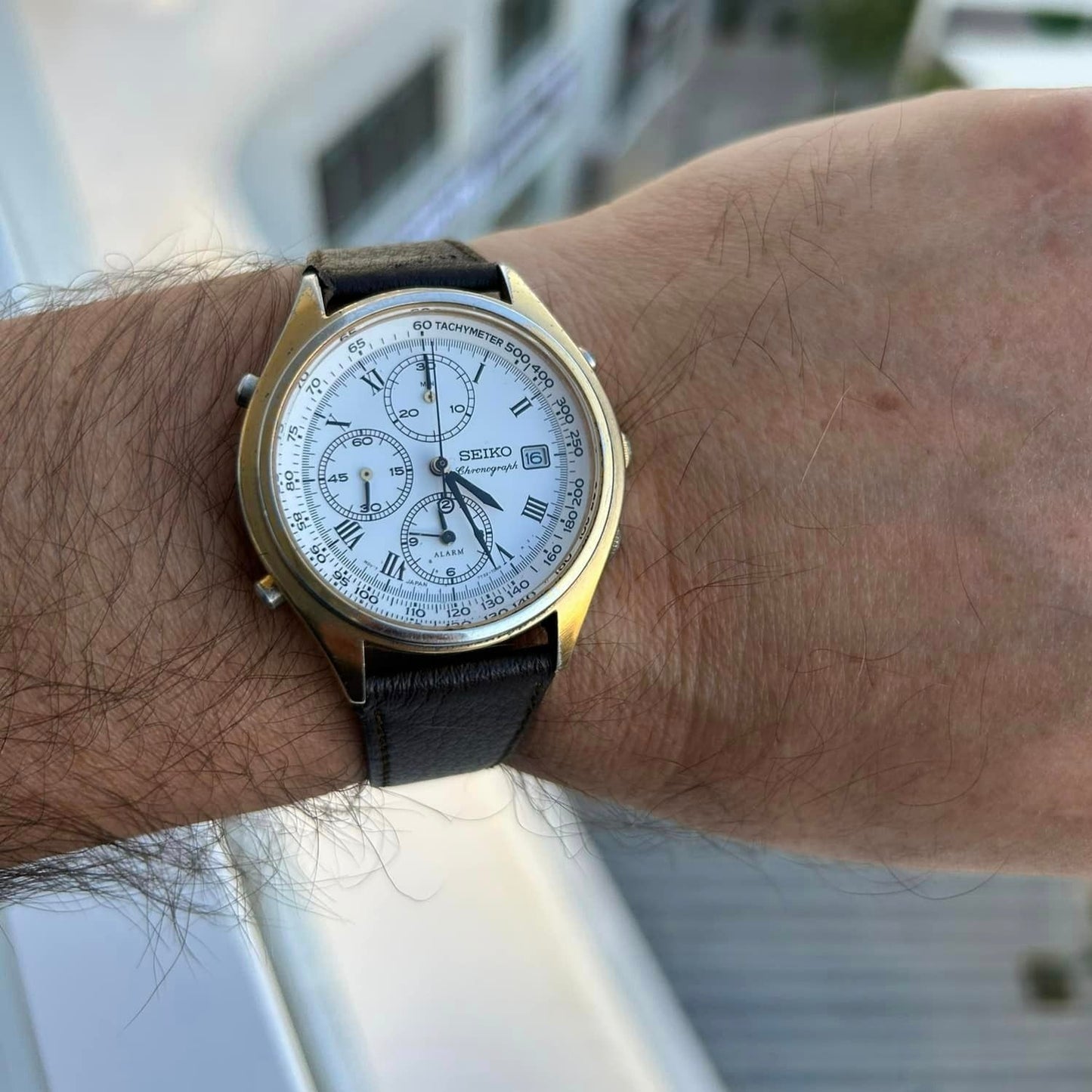 SEIKO QUARTZ CHRONOGRAPH JAPAN GENTS